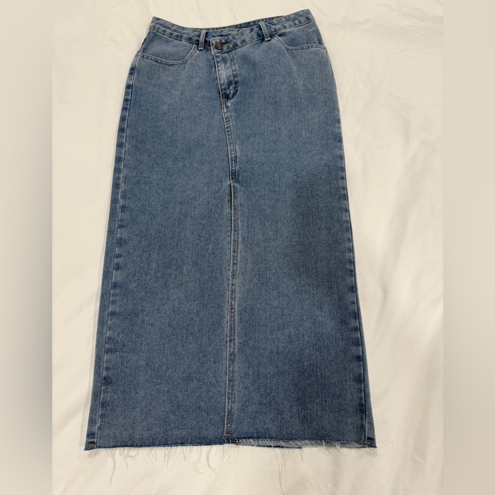 Jeans Midi Skirt NWOT